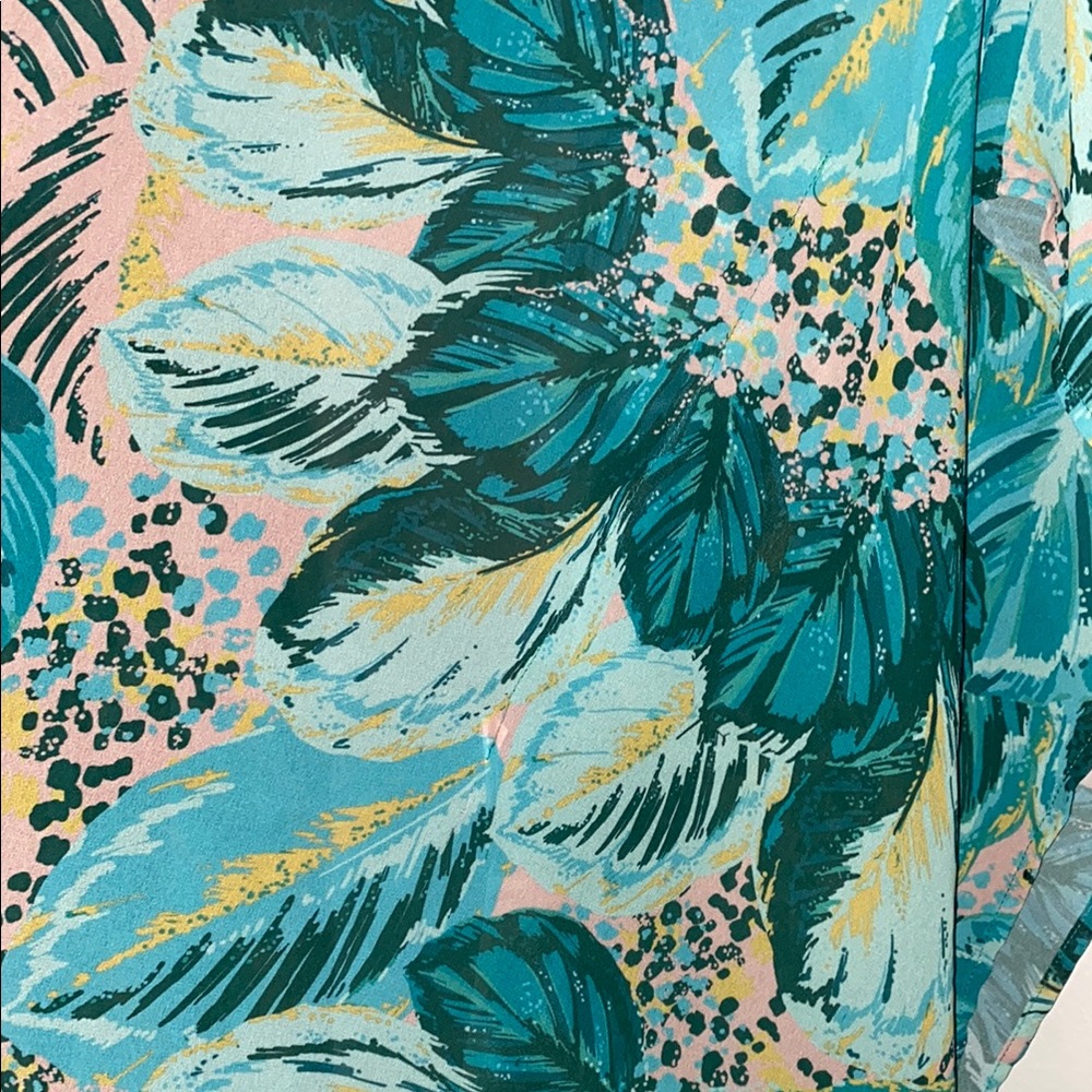 Floral Sheer Kimono Cardigan - Picture 4 of 6